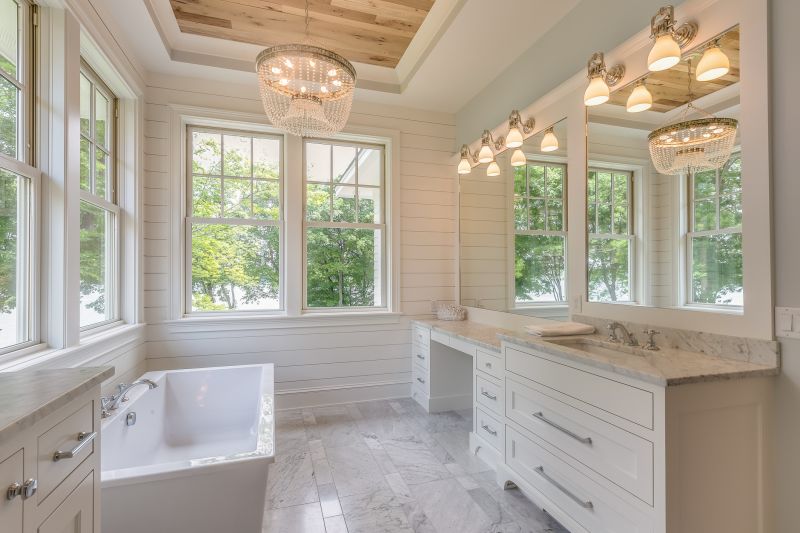 Renovated Bathroom with Bathtub