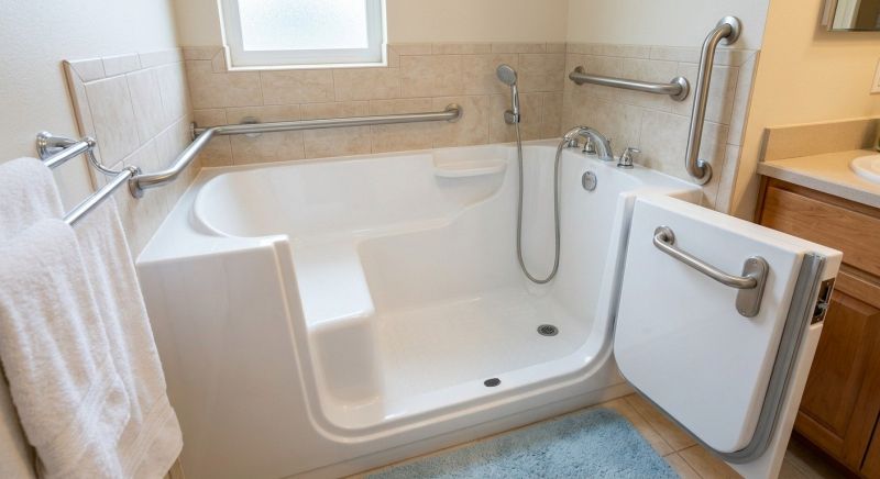 Elderly Bathtub Installation
